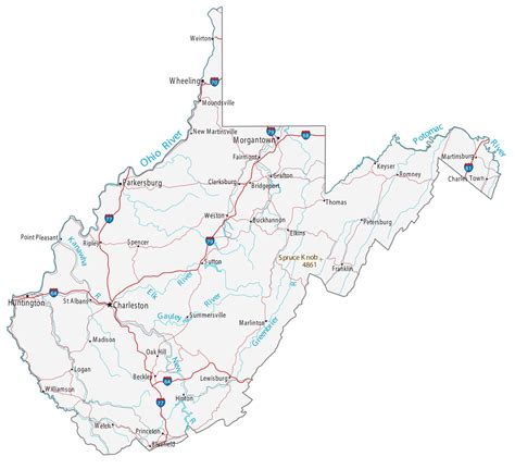 Future of MAP and Its Potential Impact on Project Management Map Of West Virginia Cities